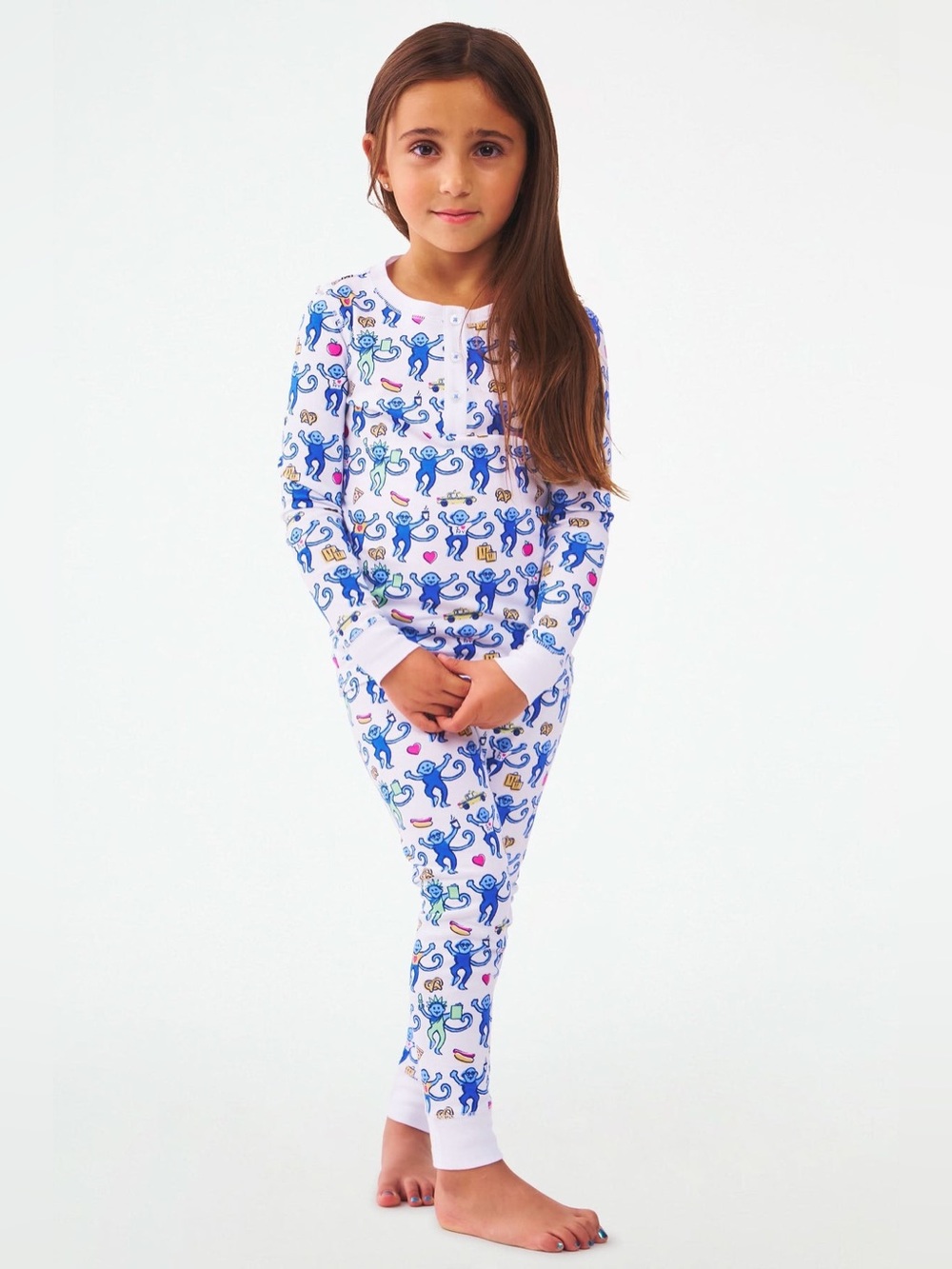 Roller Rabbit NY NYC Monkey Print Kids Pajama Set SOLD OUT
